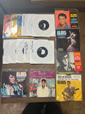 Elvis Presley 17 Record 45 RPM Lot RCA Victor 6 Picture Sleeves 11 Generic