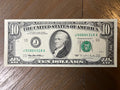 1995 $10 Federal Reserve Note Kansas City J-10 Fr. 2031-J Fort Worth Small Head