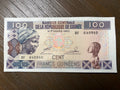 2012 Guinea 100 Francs Banknote Woman Banana Harvest P-35b Currency Note