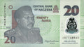 2025 Nigeria 20 Naira Polymer Banknote Murtala Muhammed P-34