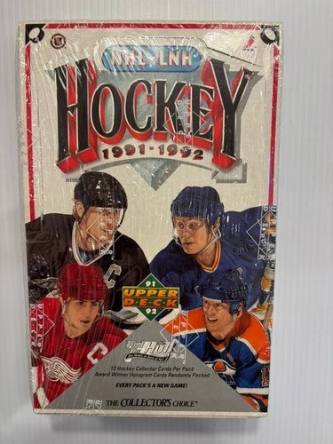 1991 Upper Deck Series 1 Sealed Box 36 Packs