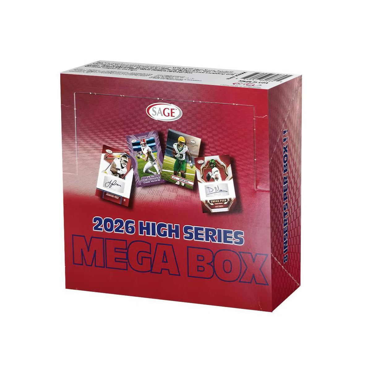2026 Sage High Series Football Trading Card Mega Box