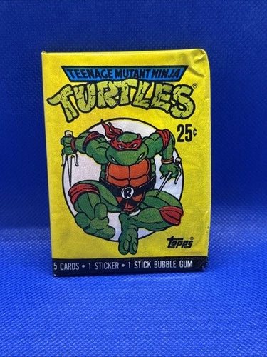 1989 Topps TMNT First Series Pack Raphael